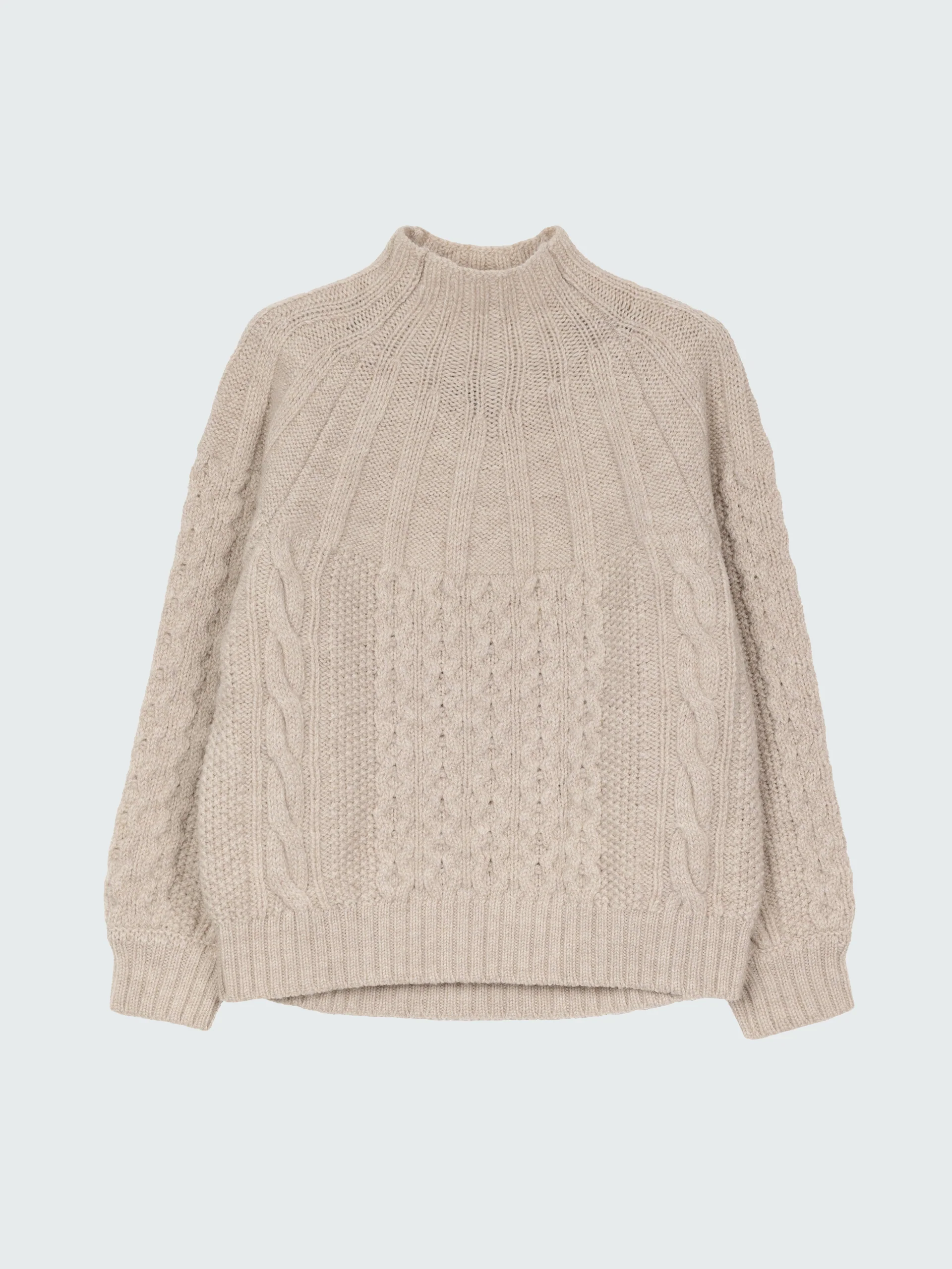 Amy Powney + Finisterre Women's Aran Knit Sweater
