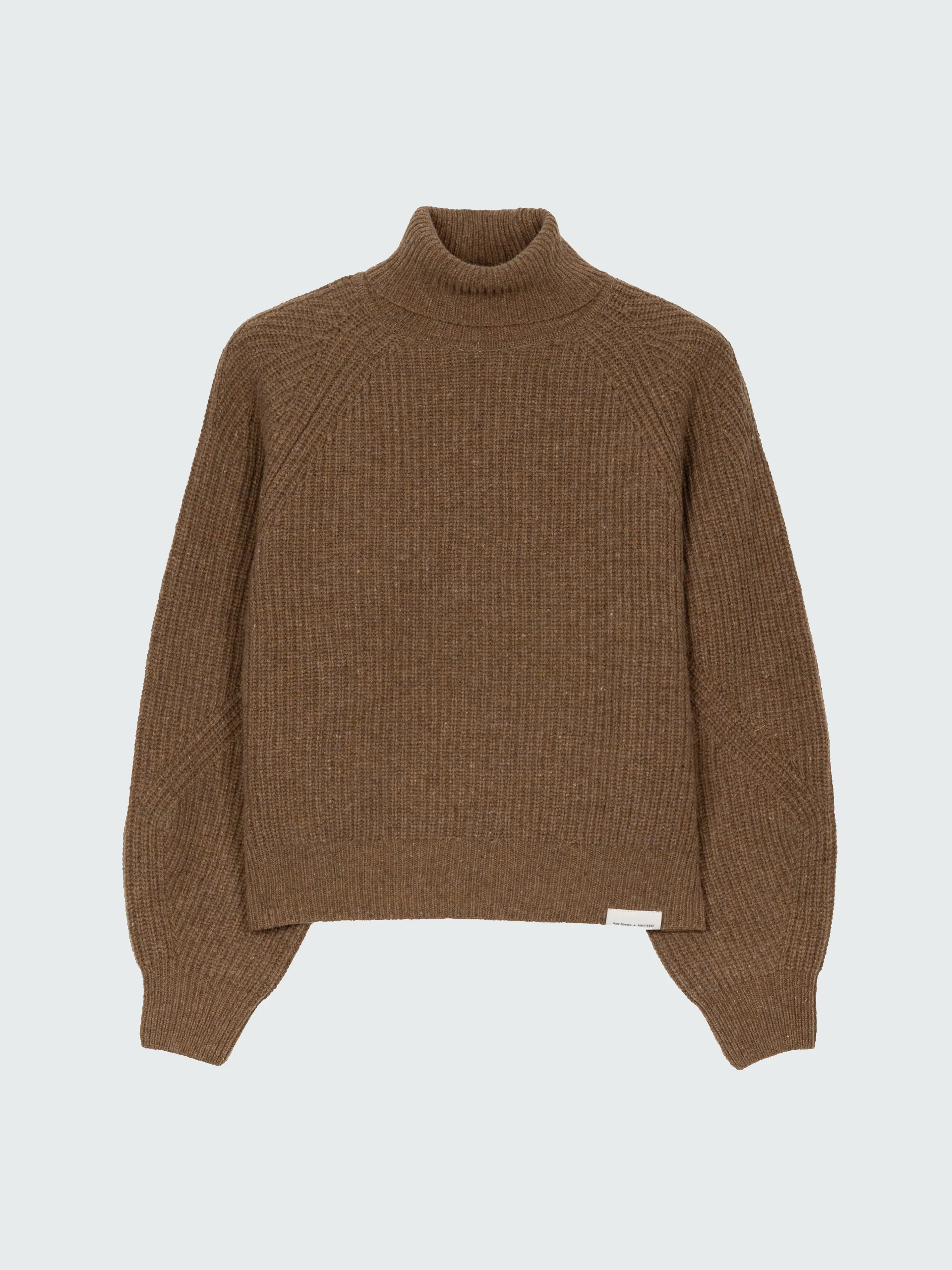 Amy Powney + Finisterre Women's Fisherman Rib Roll Neck Sweater