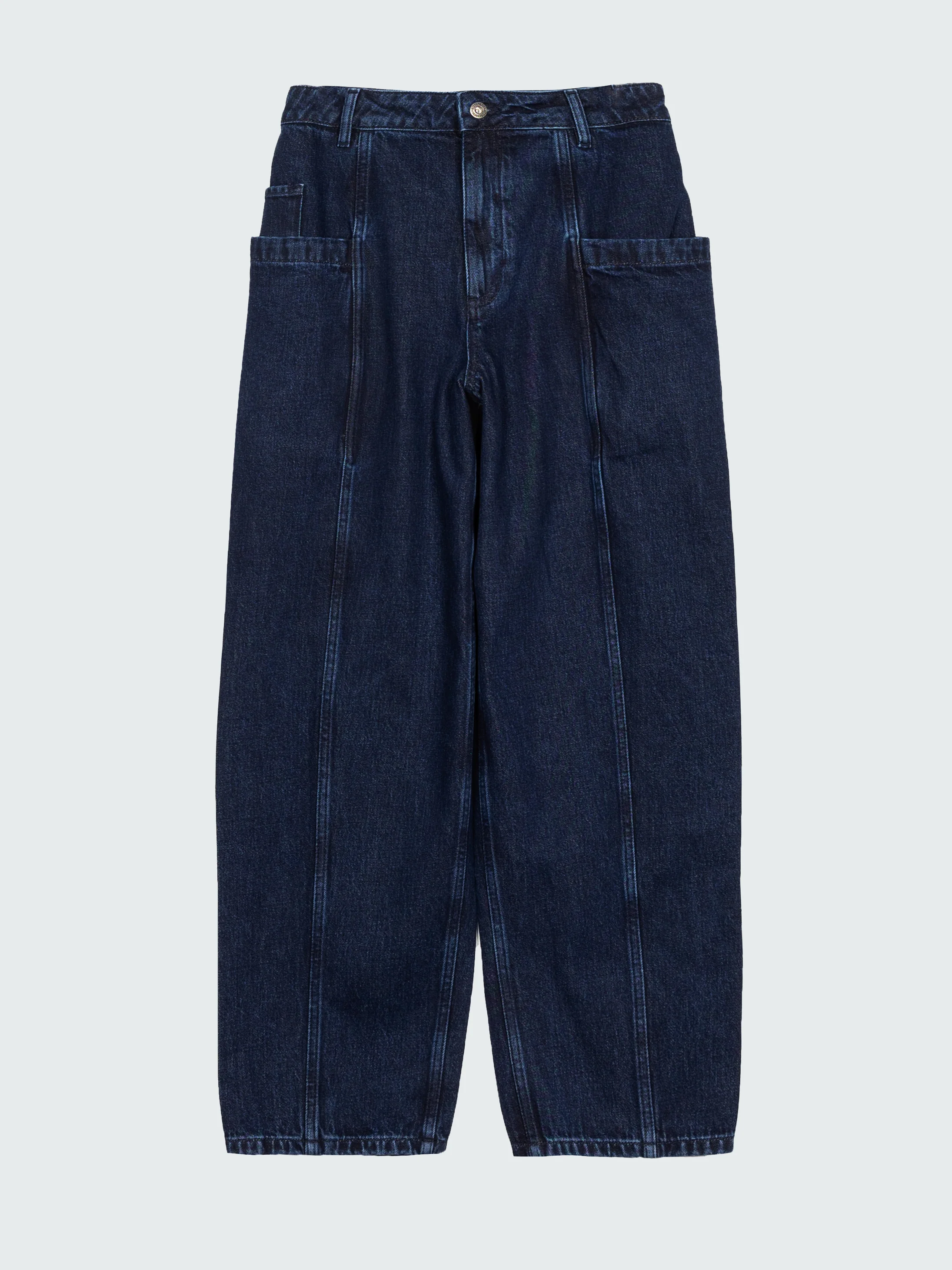 Women's Croft Workwear Denim Barrel Pant