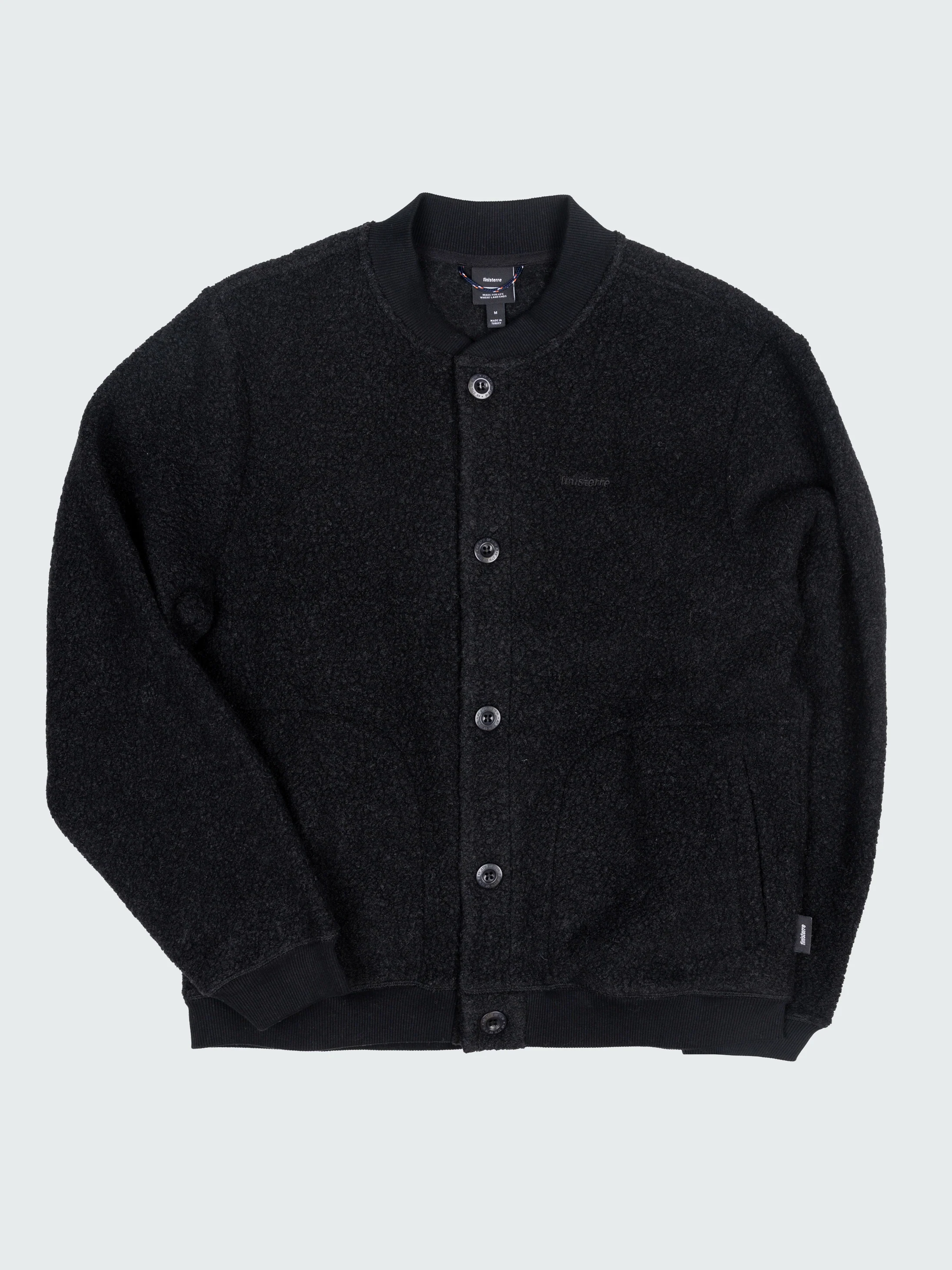 Men's Portell Wool Fleece Bomber Jacket