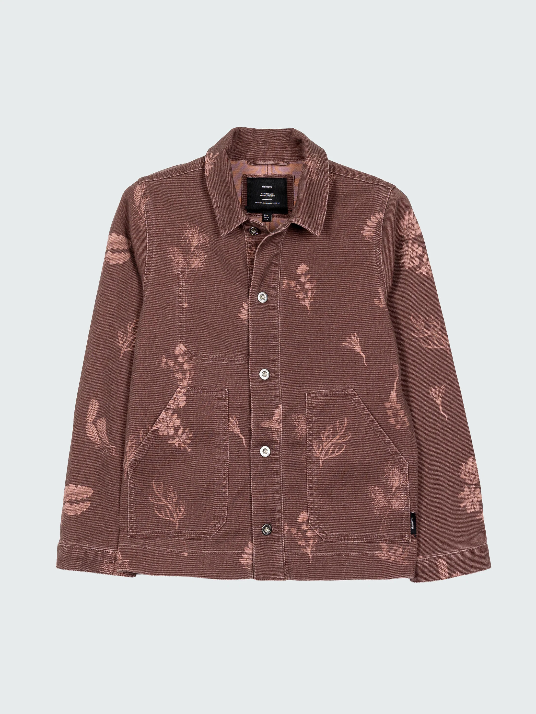 Women's Floral Marine Yarrel Printed Jacket
